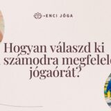jógaóra választás blog cikk
